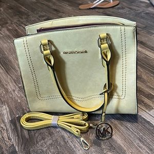 Michael Kors purse. Barely used. Yellow.